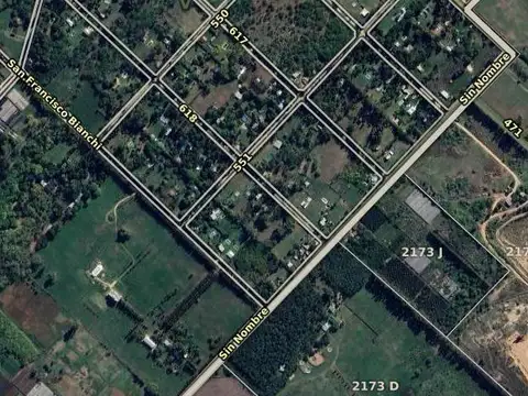 Terreno en Venta 25  mts Fondo