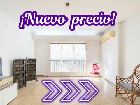 ¡3 ambientes luminosos en Palermo con nuevo precio!