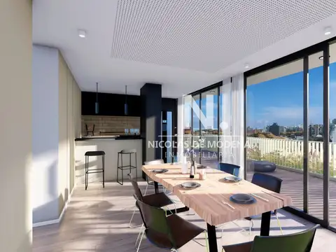 Venta Monoambiente con hermosa vista en Palermo - Montevideo.Oportunidad Inversores!