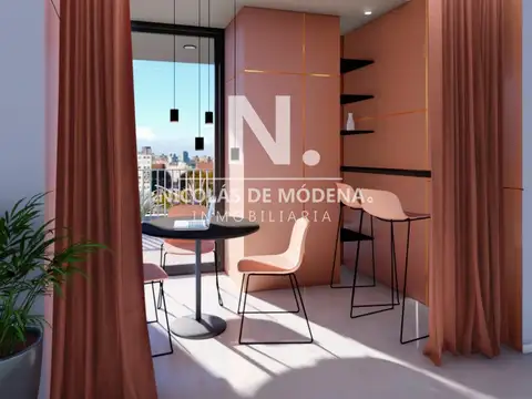 Venta Monoambiente con hermosa vista en Palermo - Montevideo.Oportunidad Inversores!