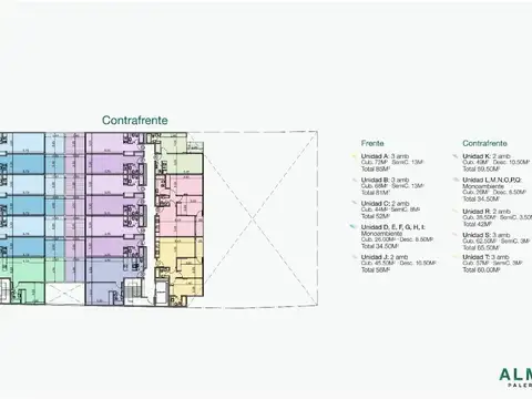 Departamento en Venta de 2 ambientes