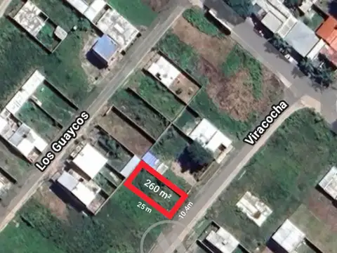 Terreno en Venta de 260,0 m2