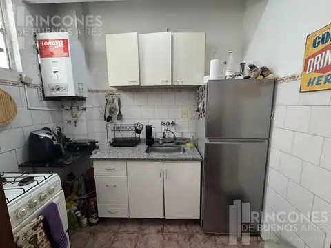 Departamento 3 ambientes con 1 baño