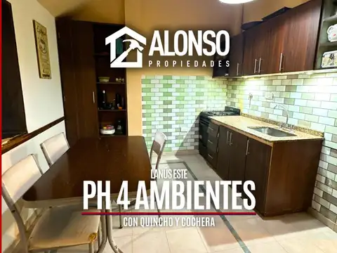 PH 4 AMBIENTES CON QUINCHO EN VENTA EN LANÚS