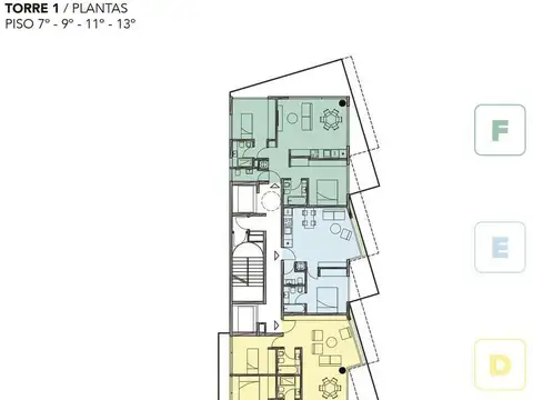 Departamento en Venta de 3 ambientes