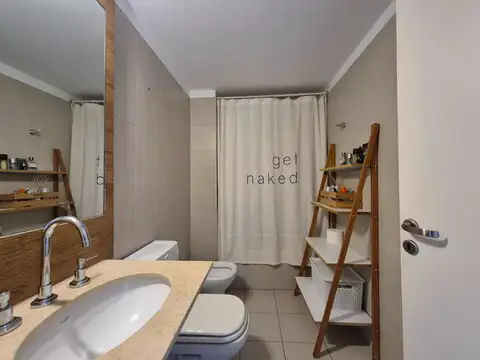 Departamento 2 ambientes con 2 baños