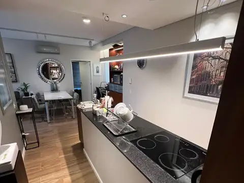 Departamento 2 ambientes con 2 baños