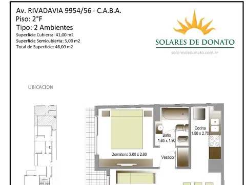 AVENIDA RIVADAVIA 9900, Piso 1