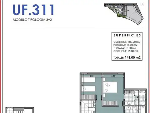 Departamento en el emprendimiento Kiri Town Houses Nordelta