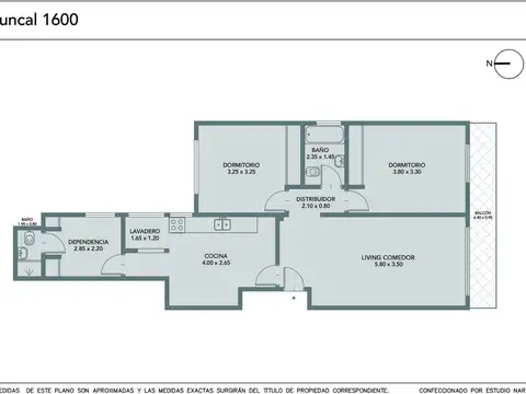 Departamento en Venta de 2 dormitorios