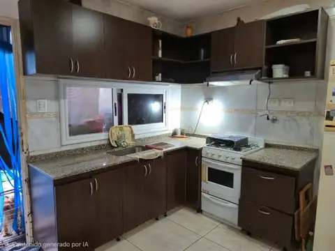 Depto Tipo Casa 3 ambientes con 1 baño