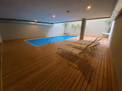 Venta a estrenar oficina o vivienda de 115m2   terraza propia - Piscina Gimnasio Parrilla Laundry