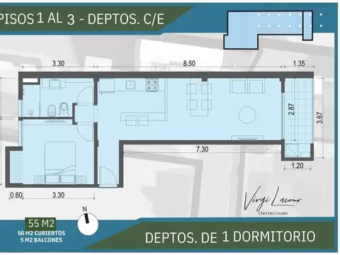 PREVENTA DEPARTAMENTO UN DORMITORIO CENTRO