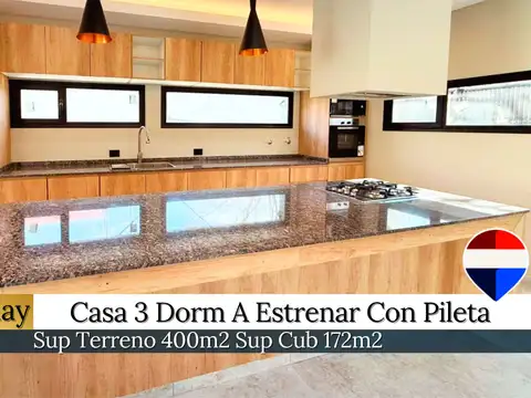 Venta casa 3 dorm a estrenar b° -ayres del limay-