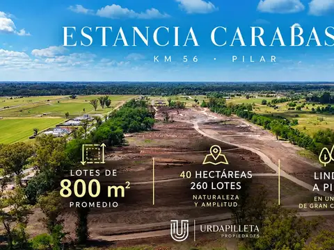 Terreno en  venta en Estancia Carabassa
