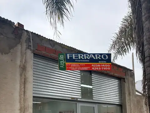 Local al frente en ALQUILER