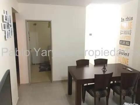 Departamento 3 ambientes con 1 baño