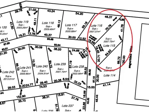 Lote  115. Barrio La Elina, Comarcas de Luján.