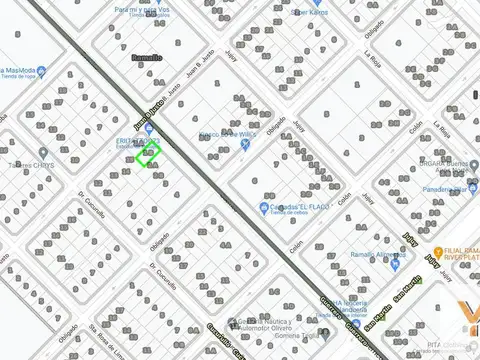 Terreno en Venta 11  mts Frente