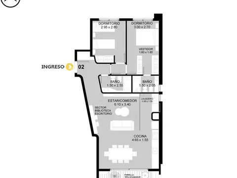Departamento en Venta en Abasto, Rosario