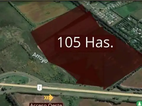 !Oportunidad! Luján: 105 Has. para Desarrollo - Frente a Acc
