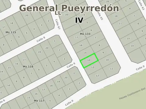 Terreno en Venta en Barrio Chapadmalal, USD 46.000