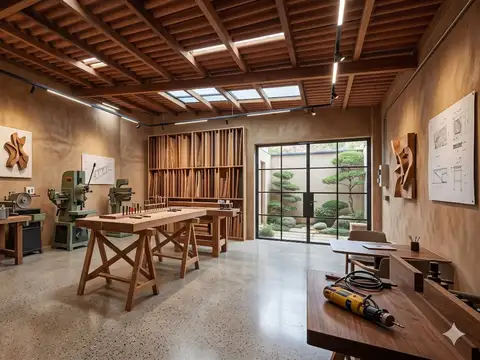 Venta de galpon con casa a reciclar bª los andes