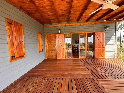 CABAÑA A CONSTRUIR FINANCIADA  CALIDAD Y DISEÑO