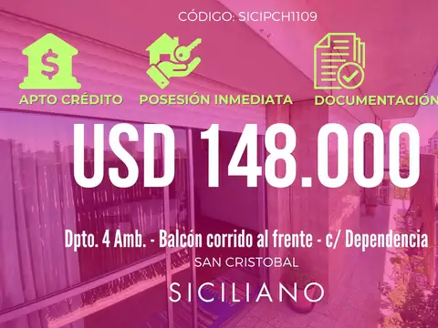 Departamento en San Cristobal