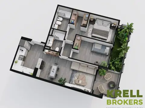 Treinta y Tres Orientales 215 Piso 3 C, entre Av. Belgrano y Quito