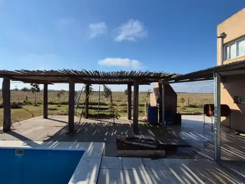 CAMPO CON CASA EN VENTA BRANDSEN 4.5 HECTÁREAS 