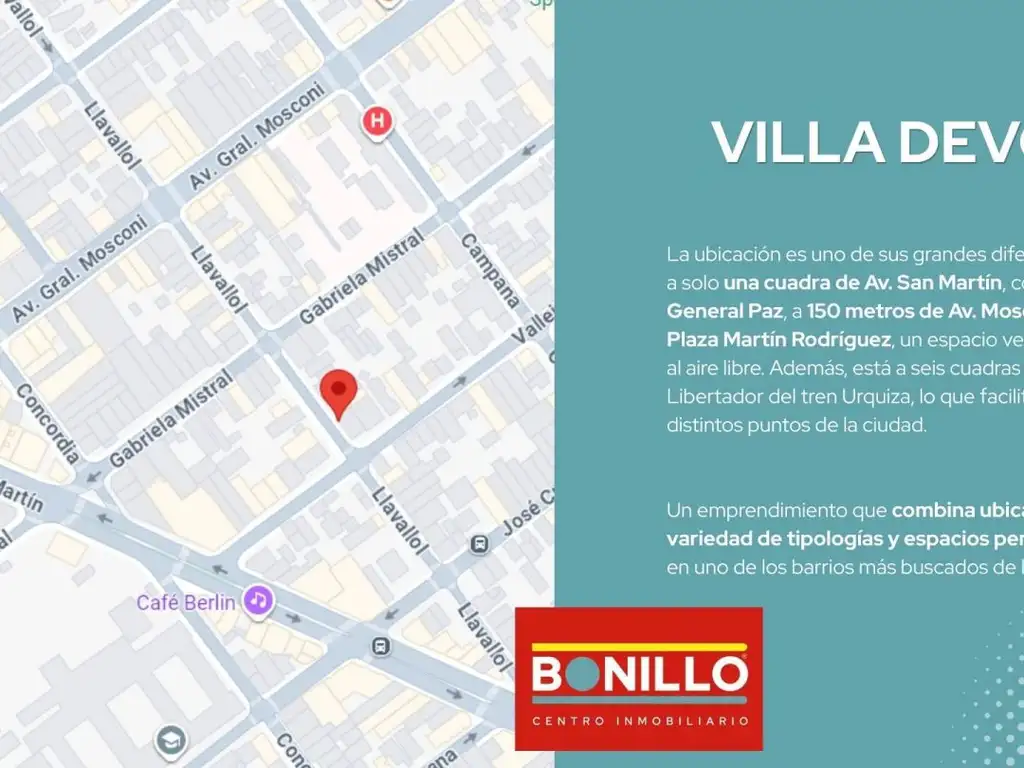 Emprendimiento Llavallol 4525 en Villa Devoto