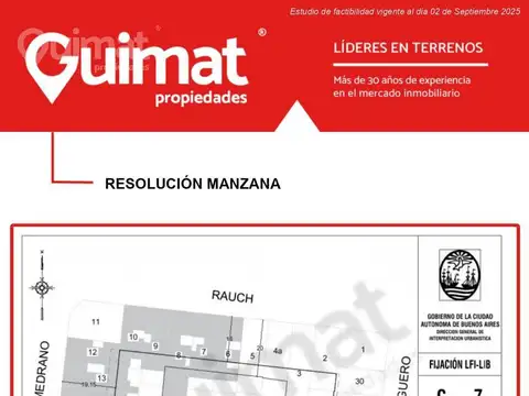 MEDRANO 815/23 + GUARDIA VIEJA  al 3900