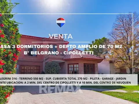 Casa en Venta en Cipolletti, General Roca