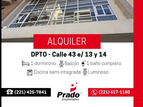 DPTO UN DORM MUY LUMINOSO CON BALCÓN
