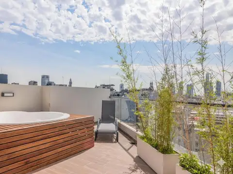 Dos Ambientes al frente con balcon zona UADE