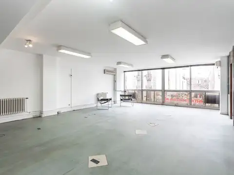 Oficina 400m2 y 2 cocheras av corrientes y uruguay