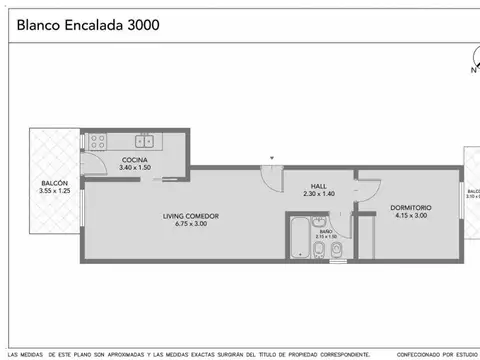 Departamento en Venta en Belgrano, USD 109.000