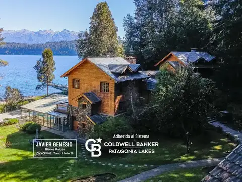 VENTA Complejo de 7 cabañas con costa de Lago Nahuel Huapi y muelle propio | Villa La Angostura.
