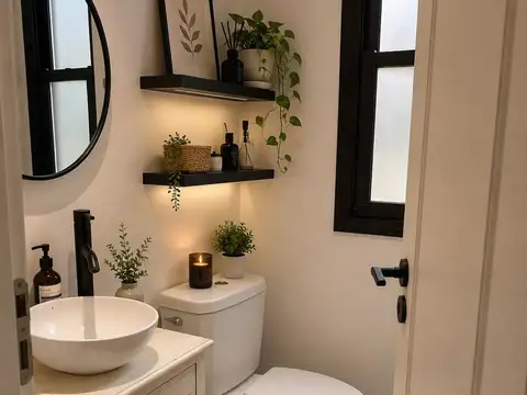 Casa 4 ambientes con 2 baños
