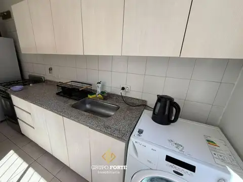 Departamento 2 ambientes con 2 baños