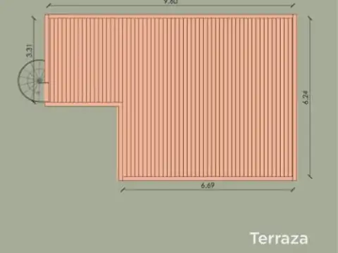 Departamento en Venta de 3 dormitorios