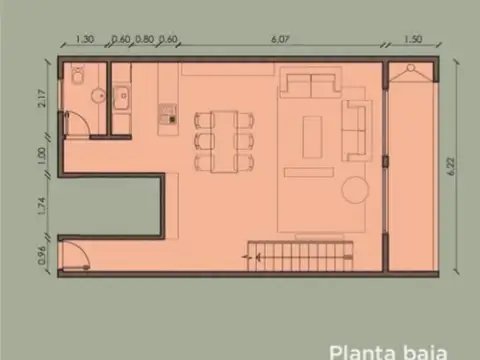 Departamento en Venta de 4 ambientes