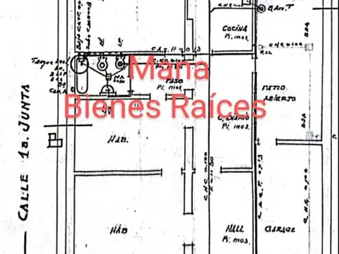 Casa 3 ambientes con 1 baño