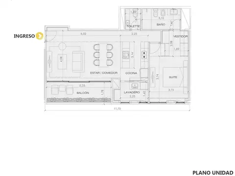 Venta departamento Aldea Fisherton Rosario