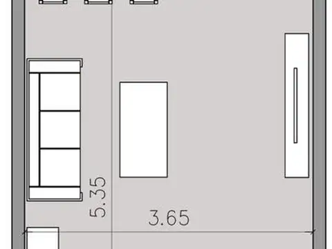 Departamento en Venta de Monoambiente