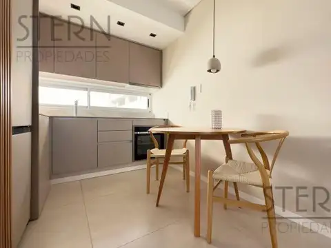 Departamento 2 ambientes con 2 baños