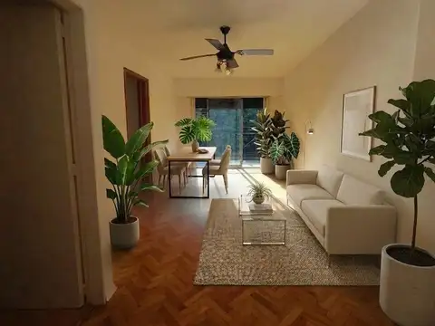 VENTA DEPTO 3 AMB CABALLITO NORTE APTO CREDITO BALCON CORRIDO AL FRENTE LUMINOSO