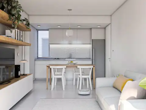 Departamento Monoambiente con 1 baño