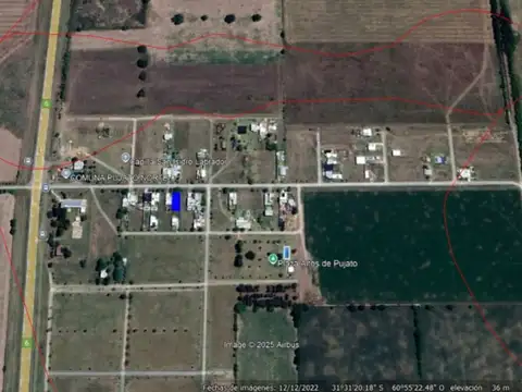 Terreno en Venta en Pujato Norte, USD 16.000